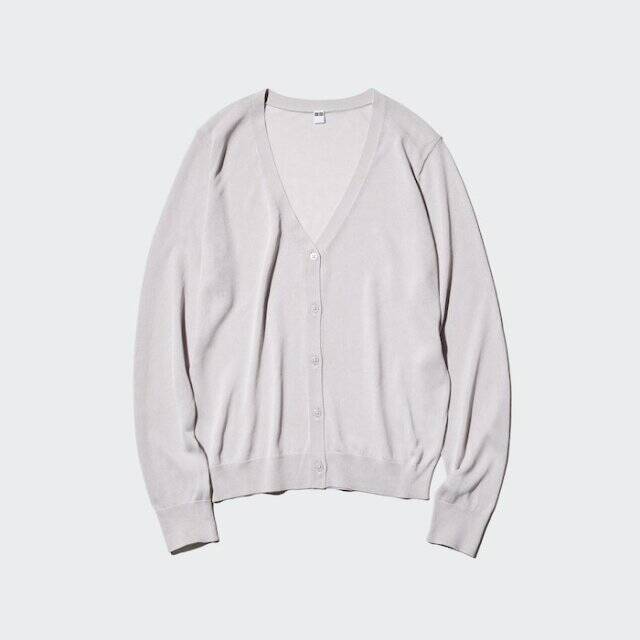 ユニクロの「キレイめカーディガン」が春準備におすすめです♡1枚あるとめちゃ着回せる！