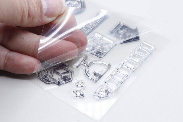 キャンドゥのコレで効率爆上がり！フリマアプリが捗るクリアスタンプ