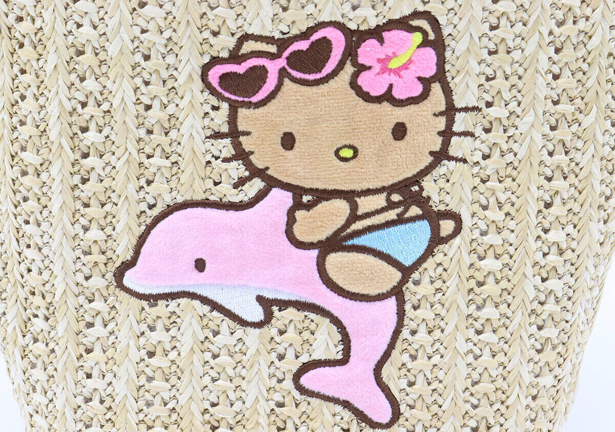 これが付録って凄すぎ…！可愛すぎて争奪戦不可避♡夏に頼れる日焼けハローキティのかごバッグ