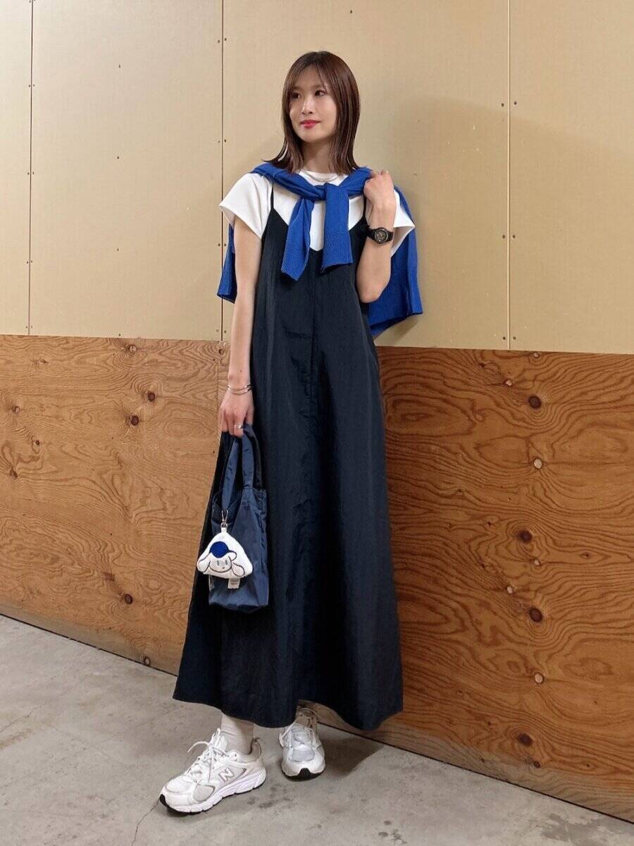 黒キャミワンピがラクチンで可愛い！考えなくてもコーデが決まる♡夏のお手本スタイル5選