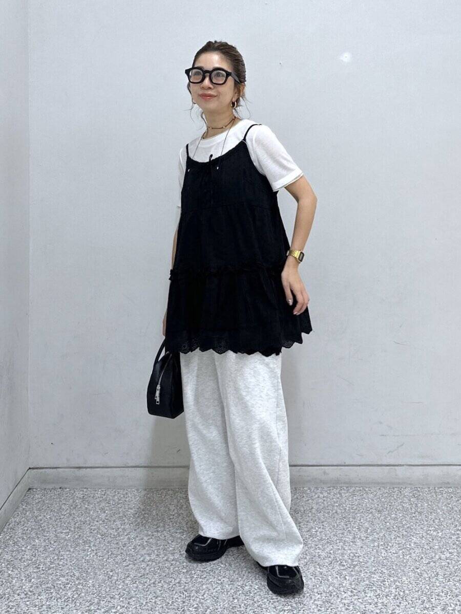 黒キャミワンピがラクチンで可愛い！考えなくてもコーデが決まる♡夏のお手本スタイル5選