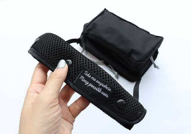 肩がツライ…ならセリアのコレ試してみて！いっぱい買い物しても安心～♡後付けできるカバー