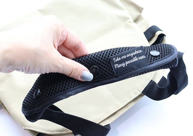 肩がツライ…ならセリアのコレ試してみて！いっぱい買い物しても安心～♡後付けできるカバー