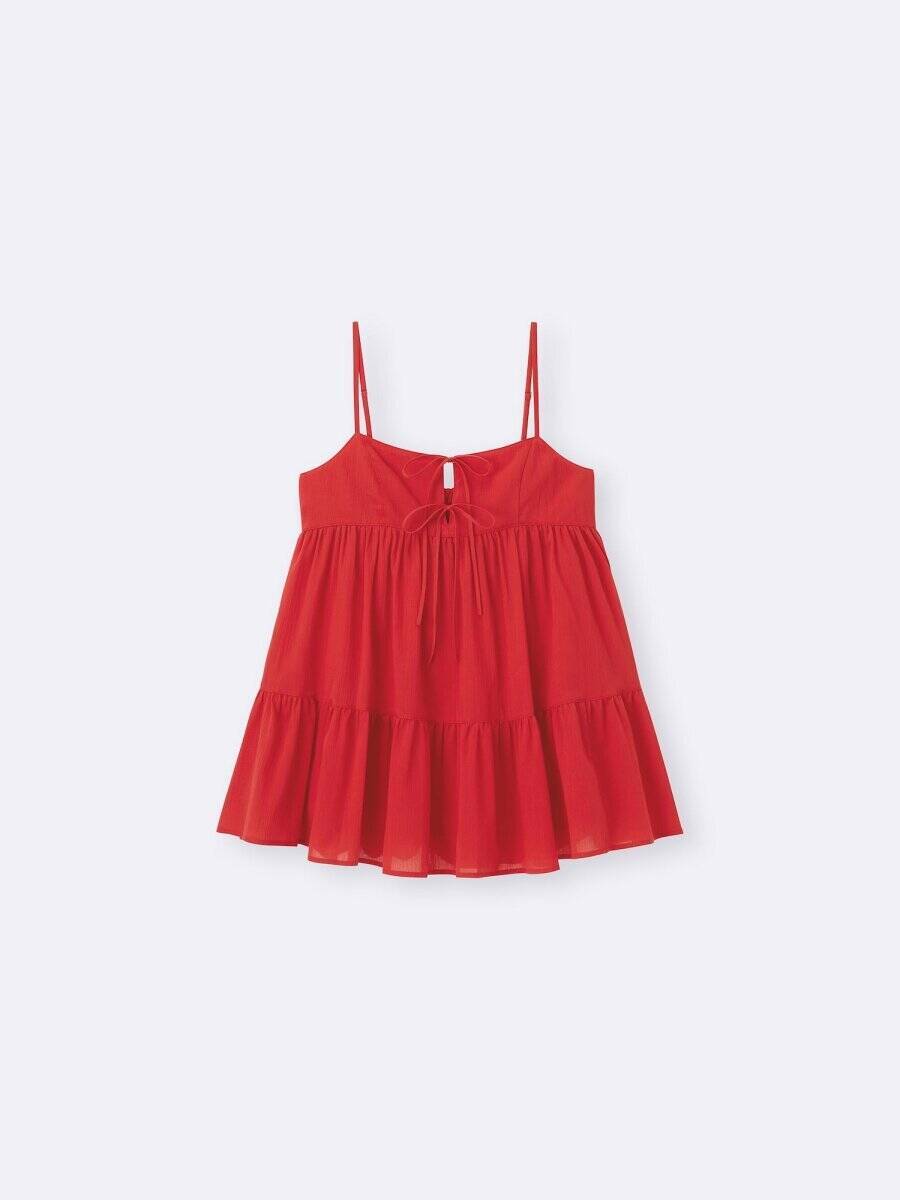 GUで今買うなら「赤トップス」が間違いない♡着るだけでパッと華やぐ！夏の主役アイテム5連発