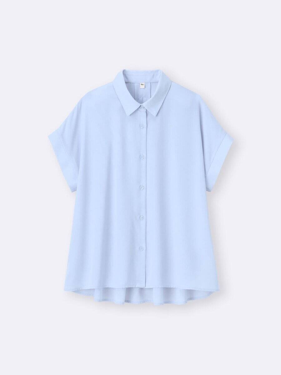 GUさん、990円～はさすがにやりすぎ…！爽やかに着映える♡夏のブルートップス5選