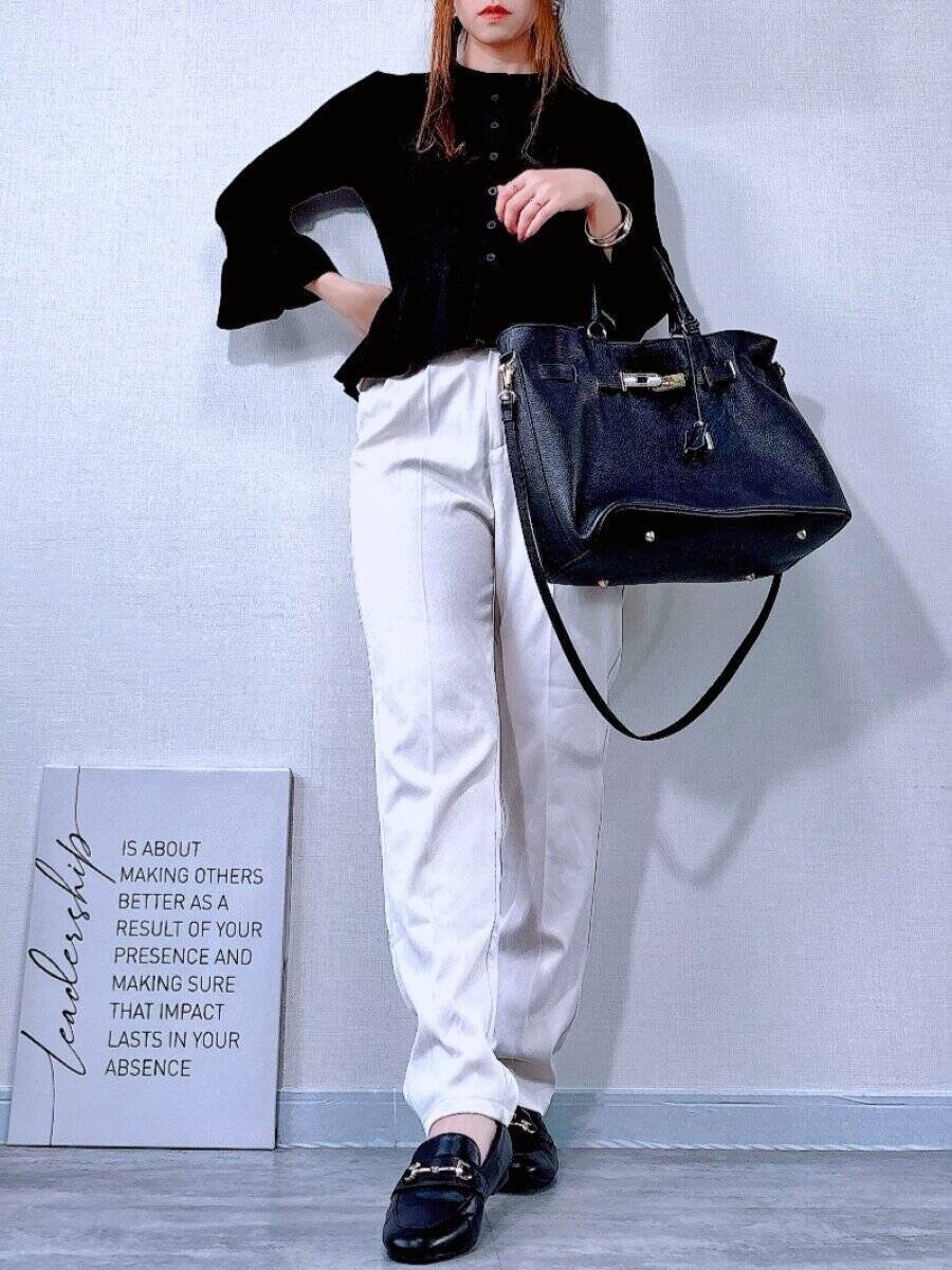 30・40代がGU人気コラボ「フリルカーデ」を高見えさせる3つのコツ♡春の着回し6選