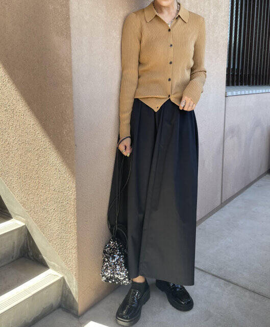 ユニクロさん…こんなのあり？！細見え力が凄い♡バズりニットで着回しコーデ