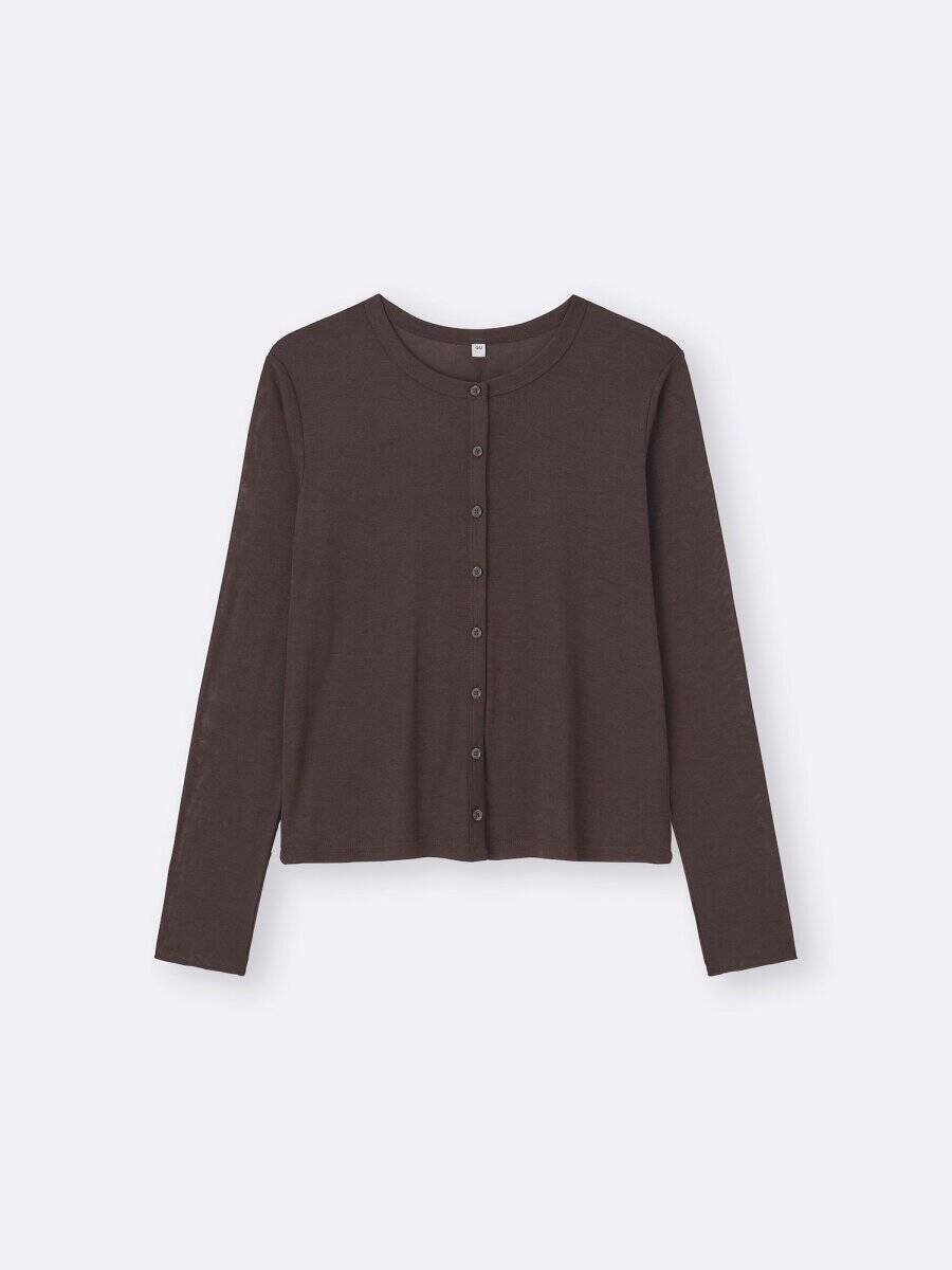 GUカーデが冷房＆紫外線対策に欠かせない！バッグにポイっと入れとけばいつでも羽織れて便利！