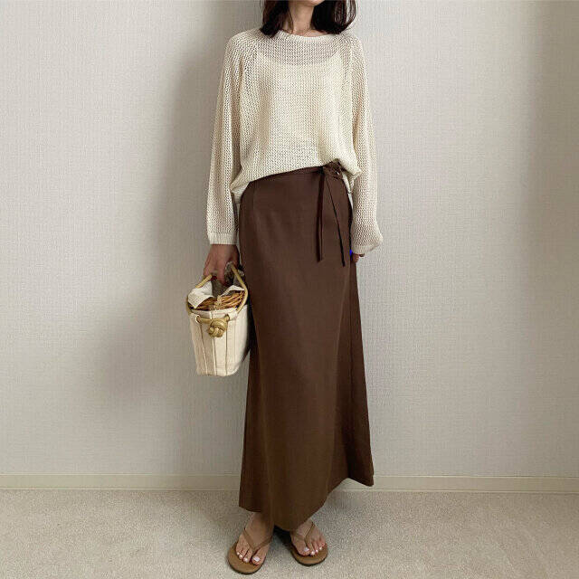 ユニクロ大人気ニットがセールしてるよ～！8／24までに急いでゲットして♡着回しコーデ6連発