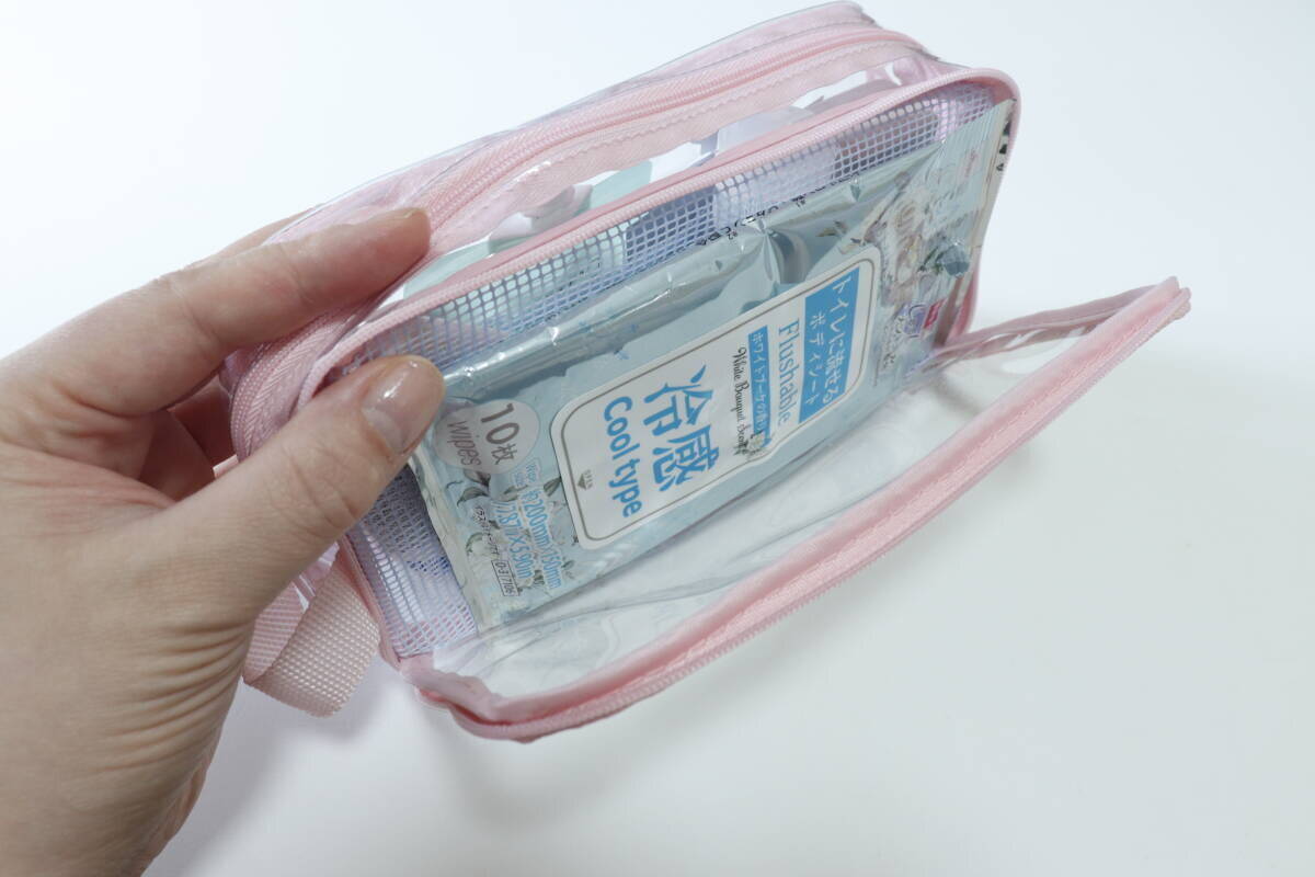 アイデア力に拍手！“アレ”仕様に早変わり！使い心地も抜群な100均の高機能ビニールポーチ
