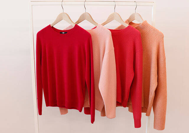 今年のユニクロニットは断然ピンクがオススメ♡大人女子にこそ着て欲しい！秋冬カラーニット