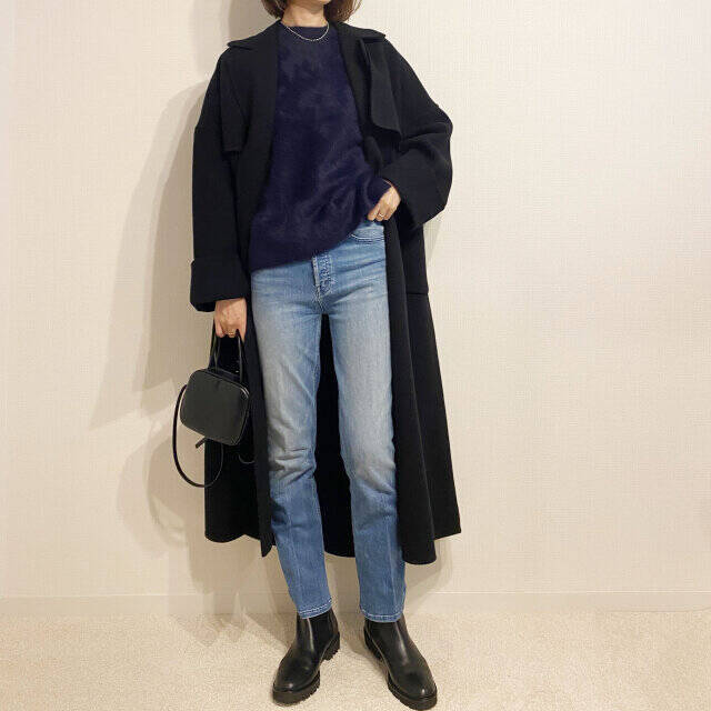 お洒落したつもりが…なんかイマイチ？定番黒コートがもっと垢抜ける！旬コーデのポイント