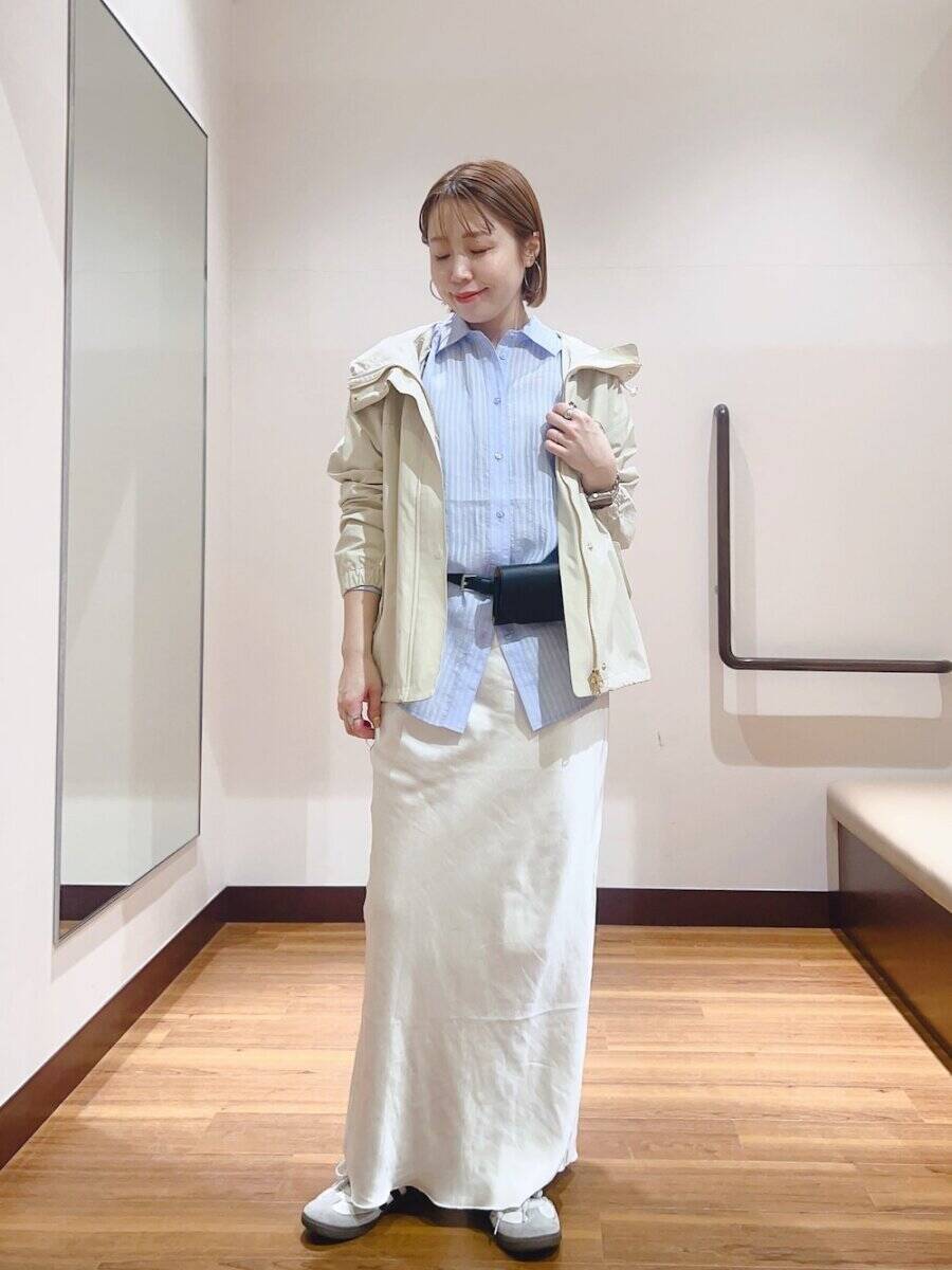 おしゃれな人の軽アウターはマウンテンパーカー！品よくこなれ感アップ♡春の着こなし術