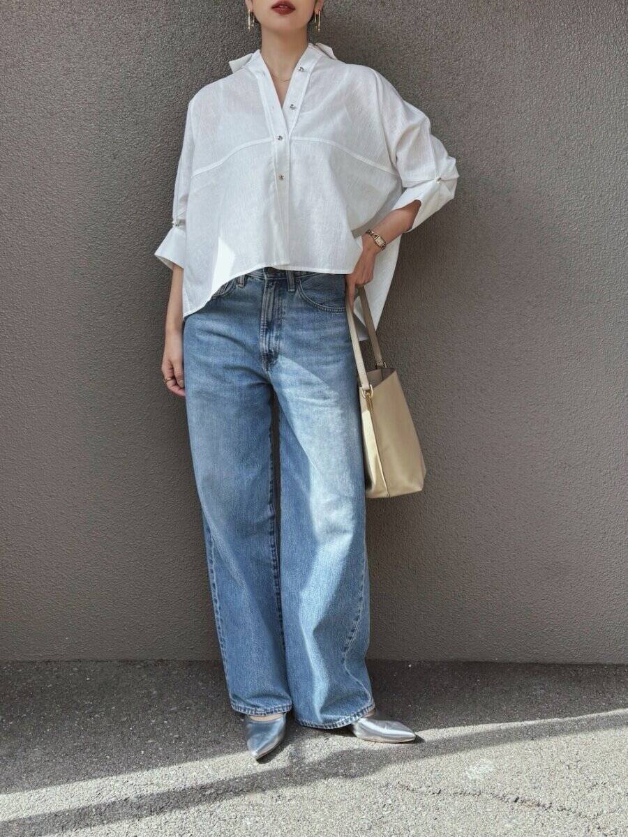 大人のデニムはこう着ればおしゃれに見える！きれいめ派の春デニムコーデ5選