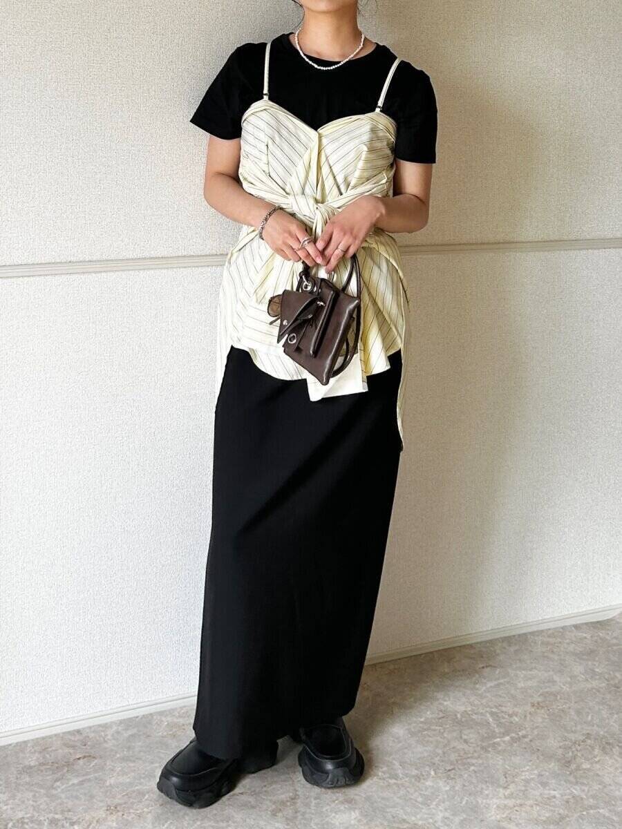 装いがマンネリな日はこれ！ユニクロの黒Tがひと工夫で新鮮♡春の着回し3コーデ！