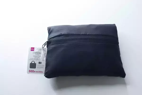 凄いものを見つけてしまった！「とにかく持ち運びやすい！」高機能すぎる100均黒バッグ