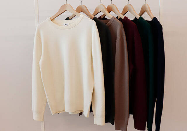 ユニクロから今年も出た～♡隠れファン多し！スウェットみたいなきれいめニット