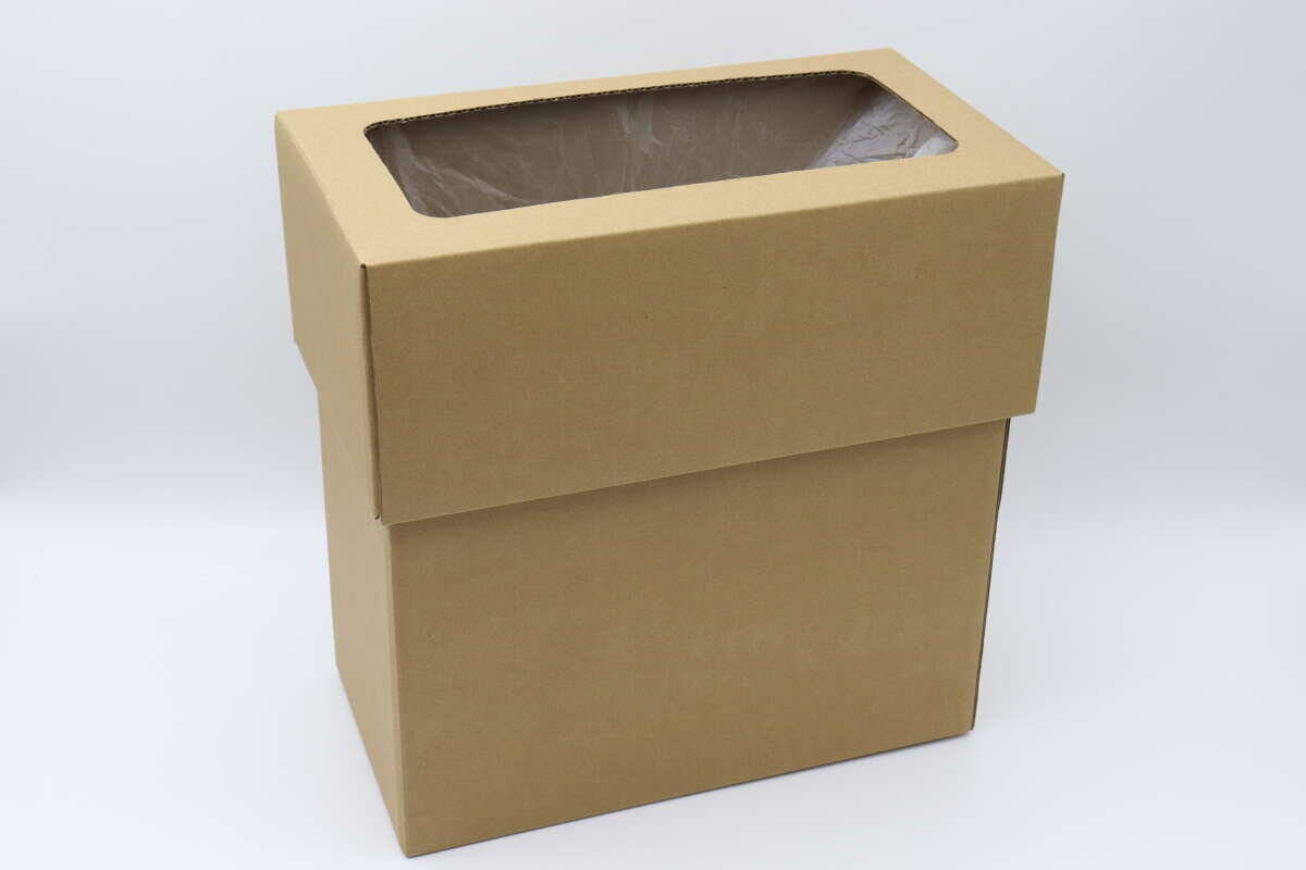 そんなのあり？！もはやお手入れ不要！汚れたら捨てられる100均ゴミ箱