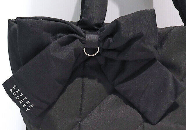 この付録はヘビロテ決定♡デザインも使い勝手も大優勝！大人のための黒キルティングバッグ