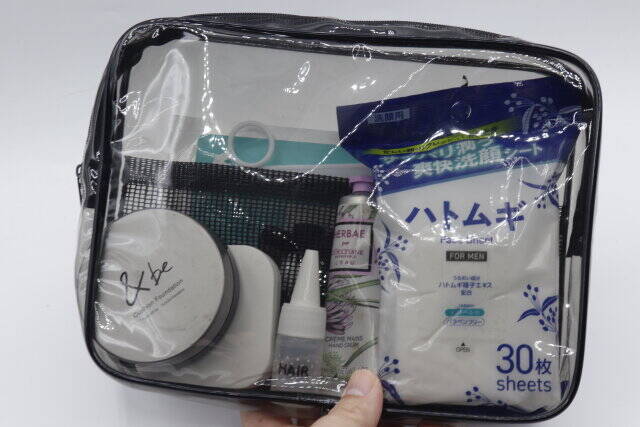 ダイソーで買って損なし！ありそうでなかった内ポケ付のクリアポーチ