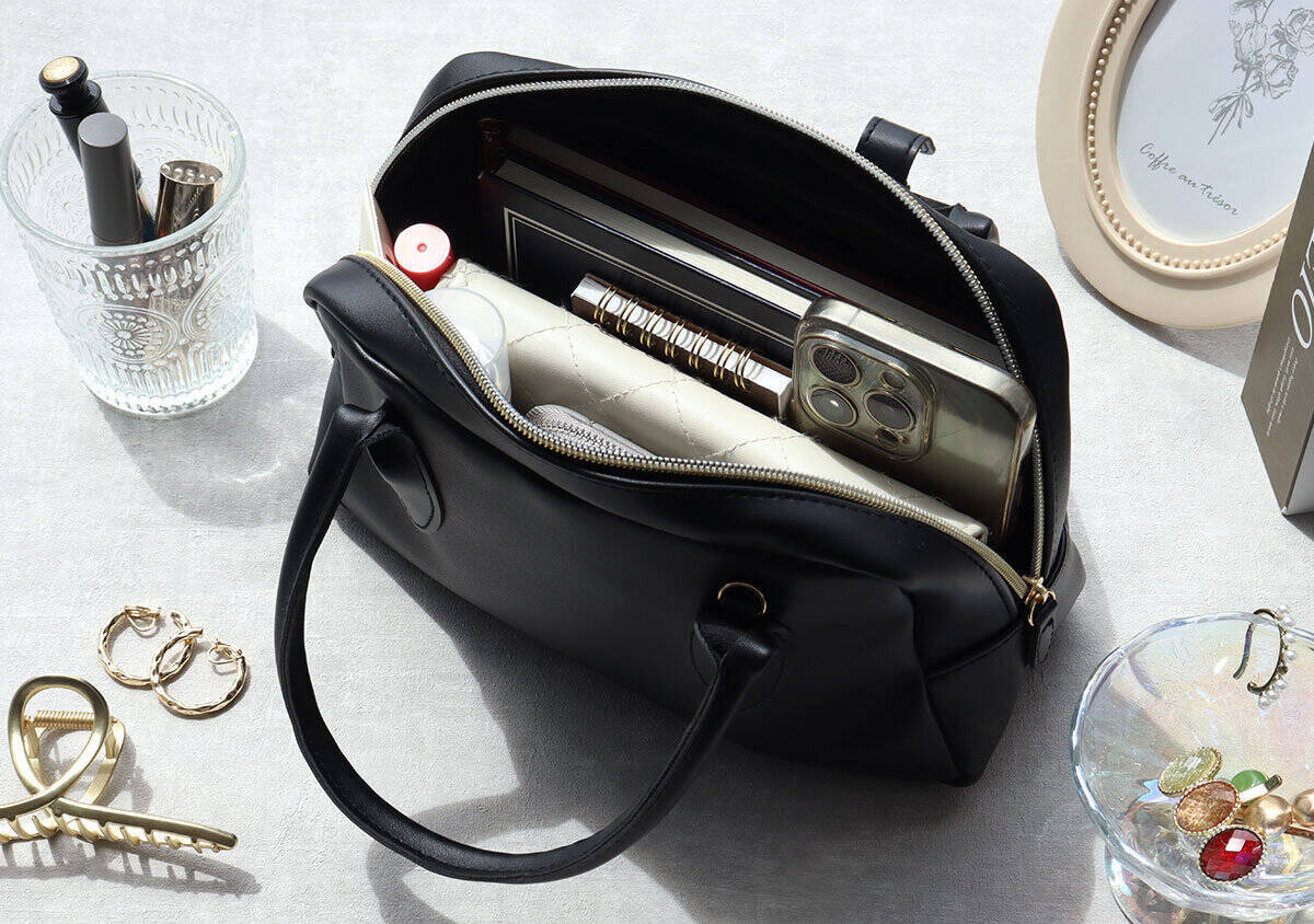 本当に付録なの？！おしゃれで収納力抜群で毎日使いたい♡高見えボストンショルダーバッグ