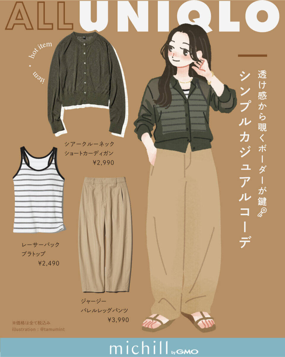 迷ったら、定番買っときゃ間違いない！ユニクロの人気アイテムで作る7日間コーデ