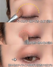 マネするだけでデカ目見え！プロ直伝のアイシャドウ塗り方MAP