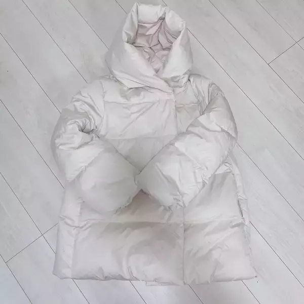 雪だるまになってない？白でも着膨れ感なし♡ユニクロダウンで太って見えない冬アウターコーデ術