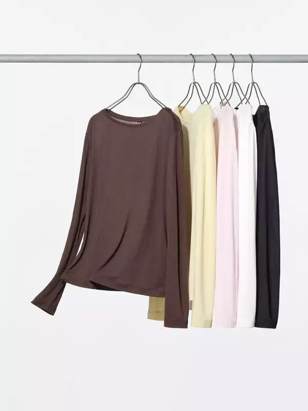 今ユニクロで買うならコレが大正解！上品な透け感が春コーデに映える♡厳選シアートップス5選