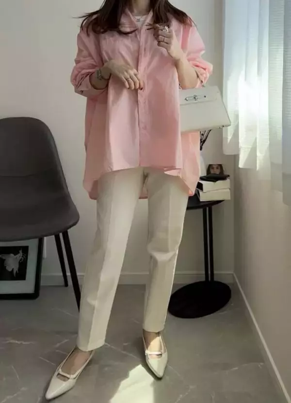 春のピンクシャツコーデが可愛すぎ♡大人女子にちょうどいい！おしゃれな人の着こなし6スタイル
