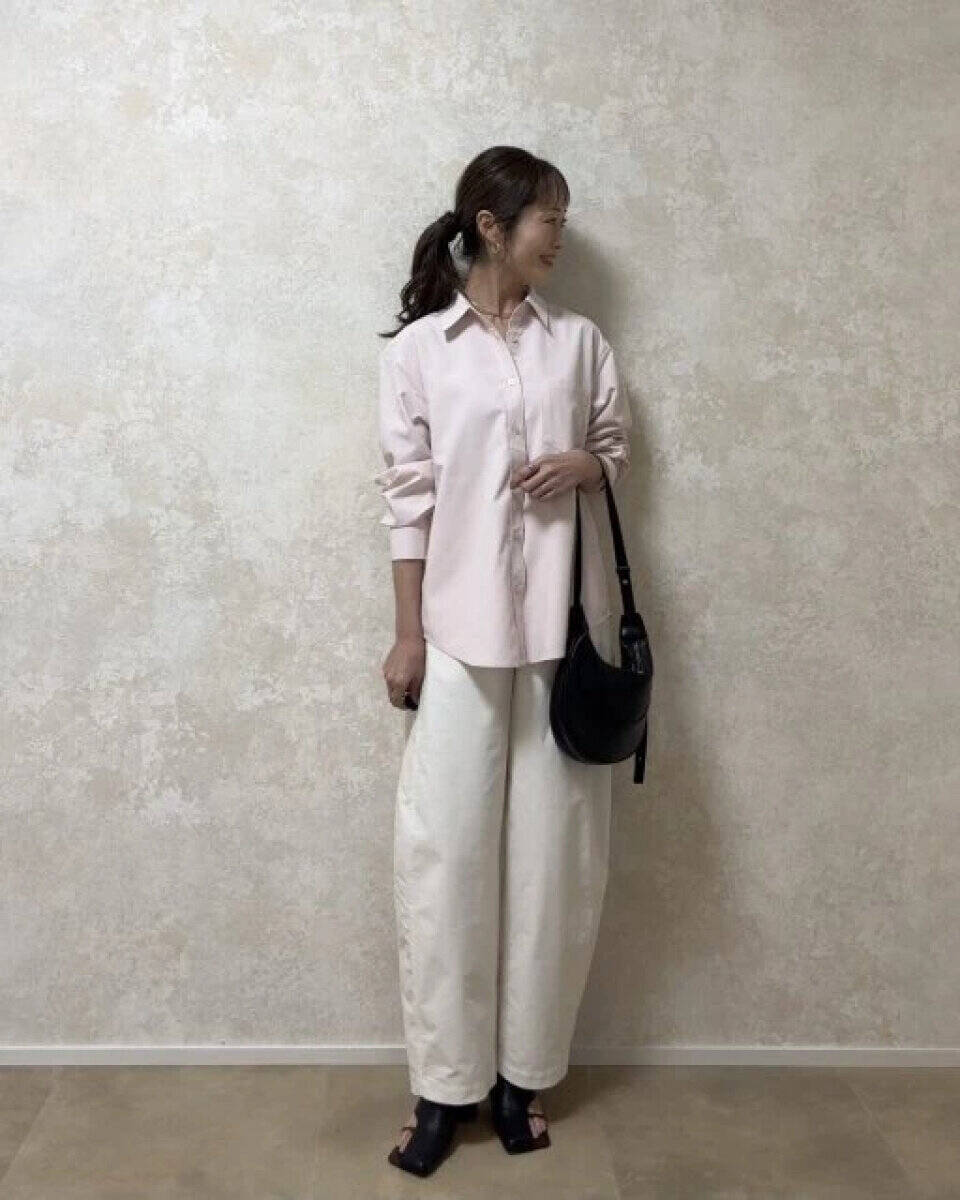 春のピンクシャツコーデが可愛すぎ♡大人女子にちょうどいい！おしゃれな人の着こなし6スタイル