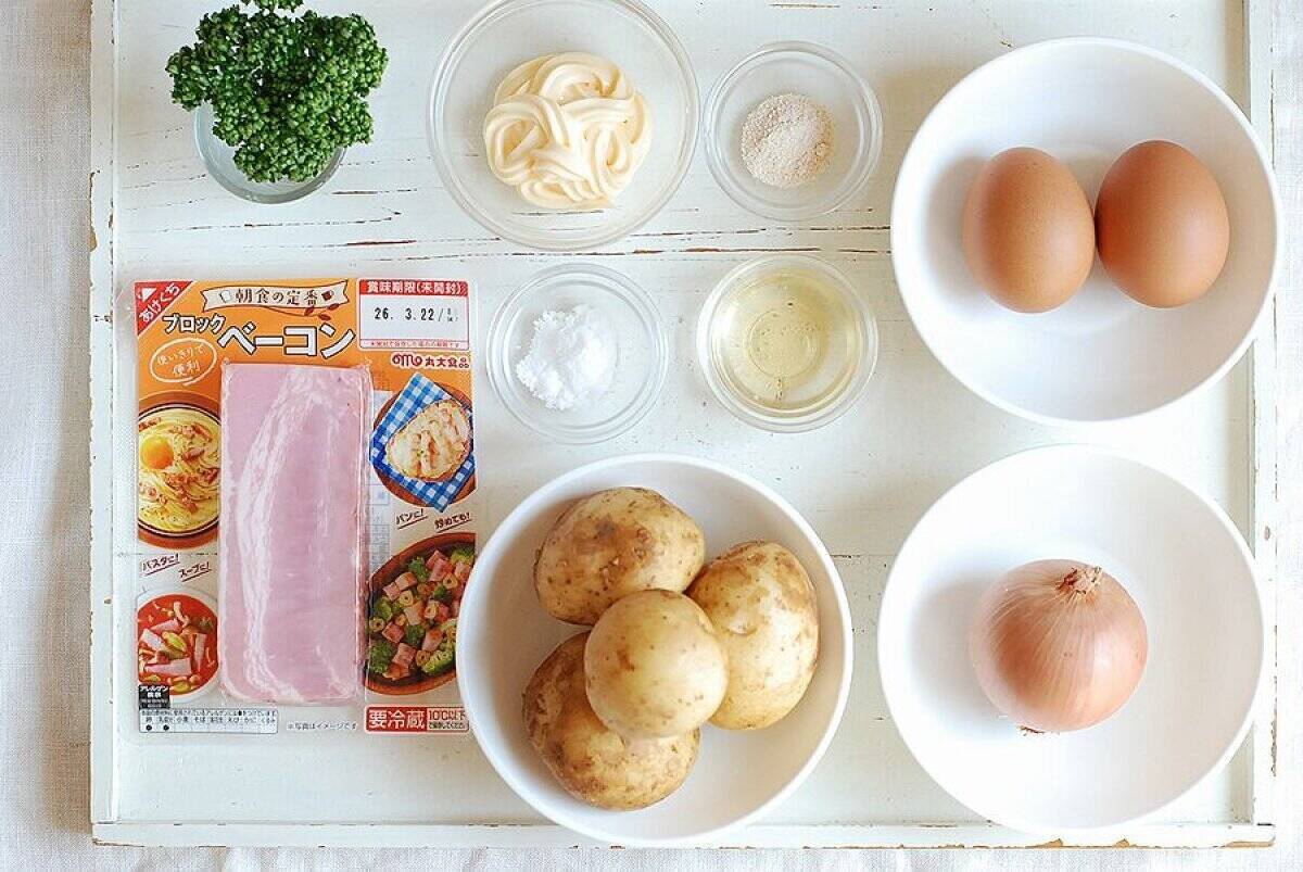 ポテサラは焼くのが正解だった！？カリッとほくほく！新じゃがの焼きポテトサラダのレシピ