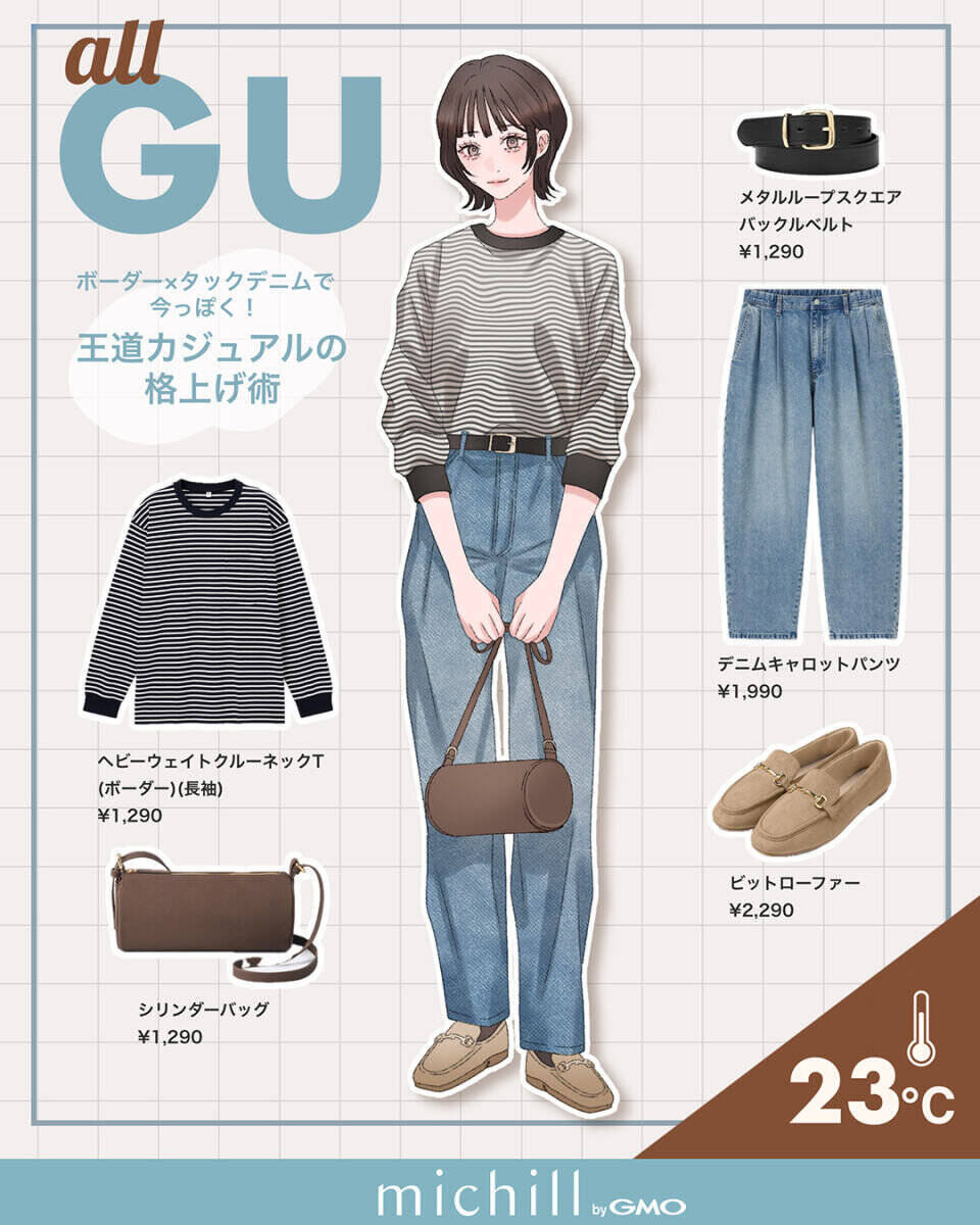 気温に合わせて選ぶだけ！上下GUでコスパよく可愛くなれる♡夏コーデ7スタイル