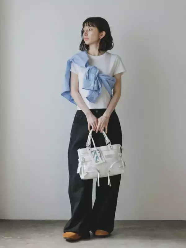 夏の定番「白T」大人女子はこう着るのが正解♡手抜きに見えない！おしゃれな人の着こなし大公開