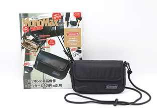 モノマックス11月号増刊の付録がアツい！コールマンのお財布機能付きショルダーバッグが便利♡