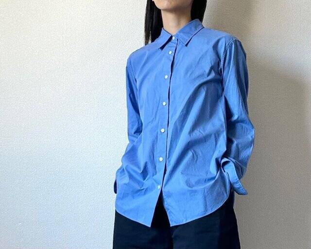 ユニクロのトップスが体型カバーに効く！絶妙シルエットなシャツで♡スッキリ細見え初秋コーデ