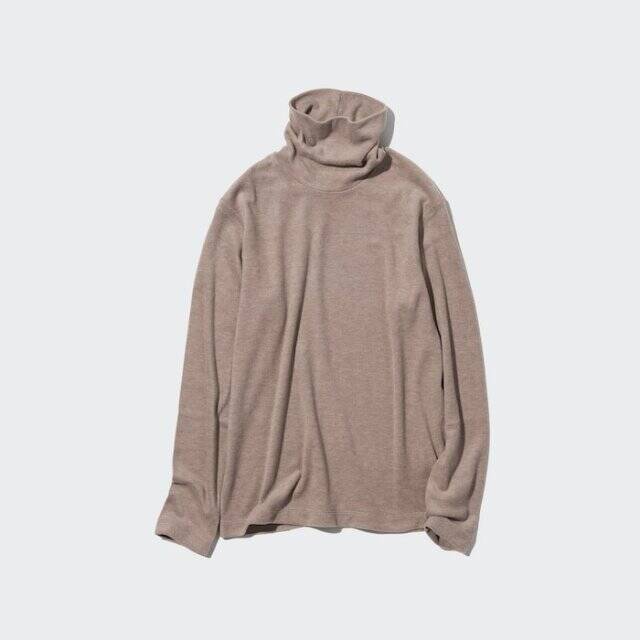 【ユニクロ】ニット着るともこもこ着ぶくれ…！ダウンの下にちょうどいい♡長袖トップスリスト