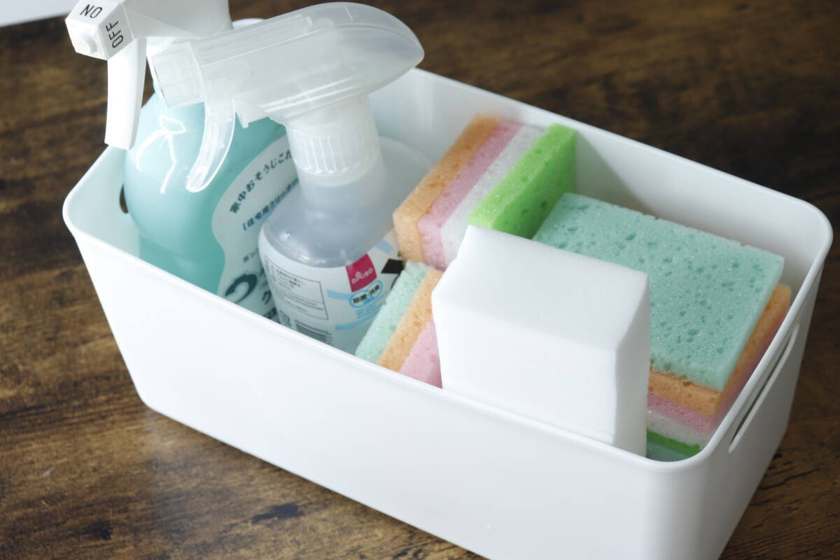 アイデアに感動！むしろ全商品くっつけて欲しい！取り出しやすさが段違いな100均スポンジ