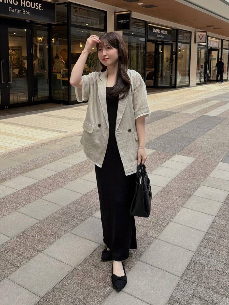 黒キャミワンピがやっぱ頼りになる～♡ラクなのに着痩せ効果大！おしゃれな人の着こなし5選