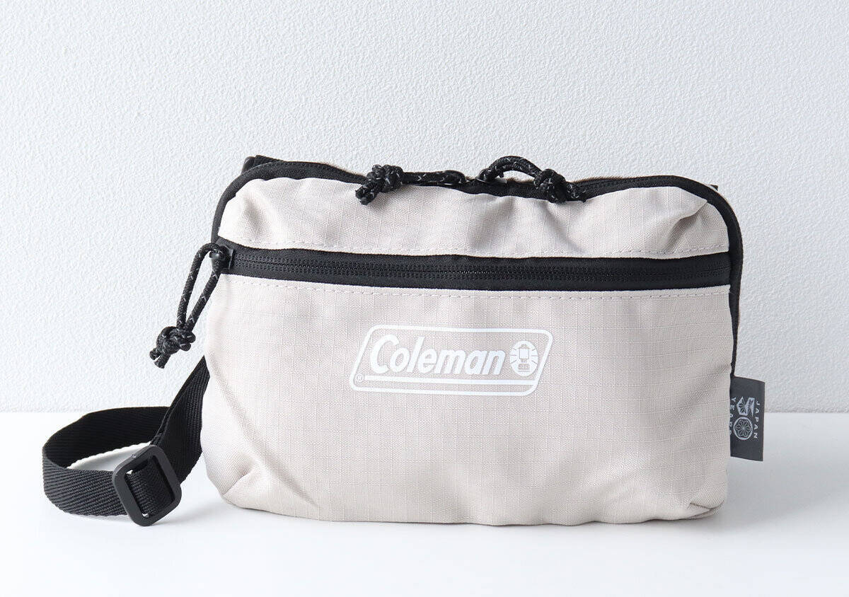 smart6月号の付録バッグ使い勝手が神すぎ！欲しい機能全部入り！コールマンミニショルダー