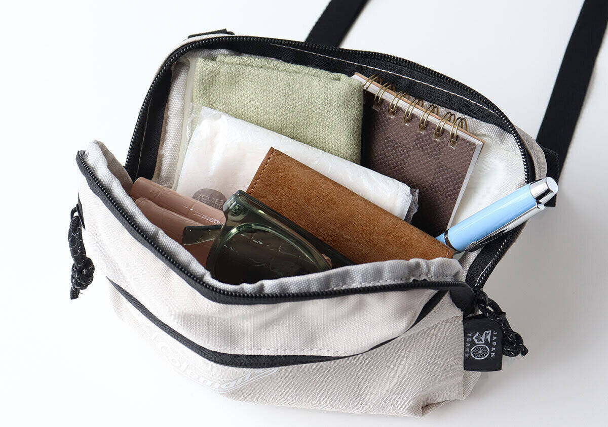 smart6月号の付録バッグ使い勝手が神すぎ！欲しい機能全部入り！コールマンミニショルダー