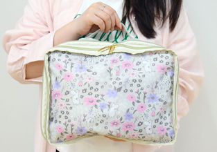 ムーミンの付録が可愛くて実用的！荷物が多い旅行も安心♡たっぷり入ってすっきり圧縮収納ポーチ