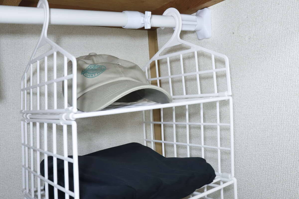「通気性抜群！」「折りたためる！」進化した100均の吊り下げ収納