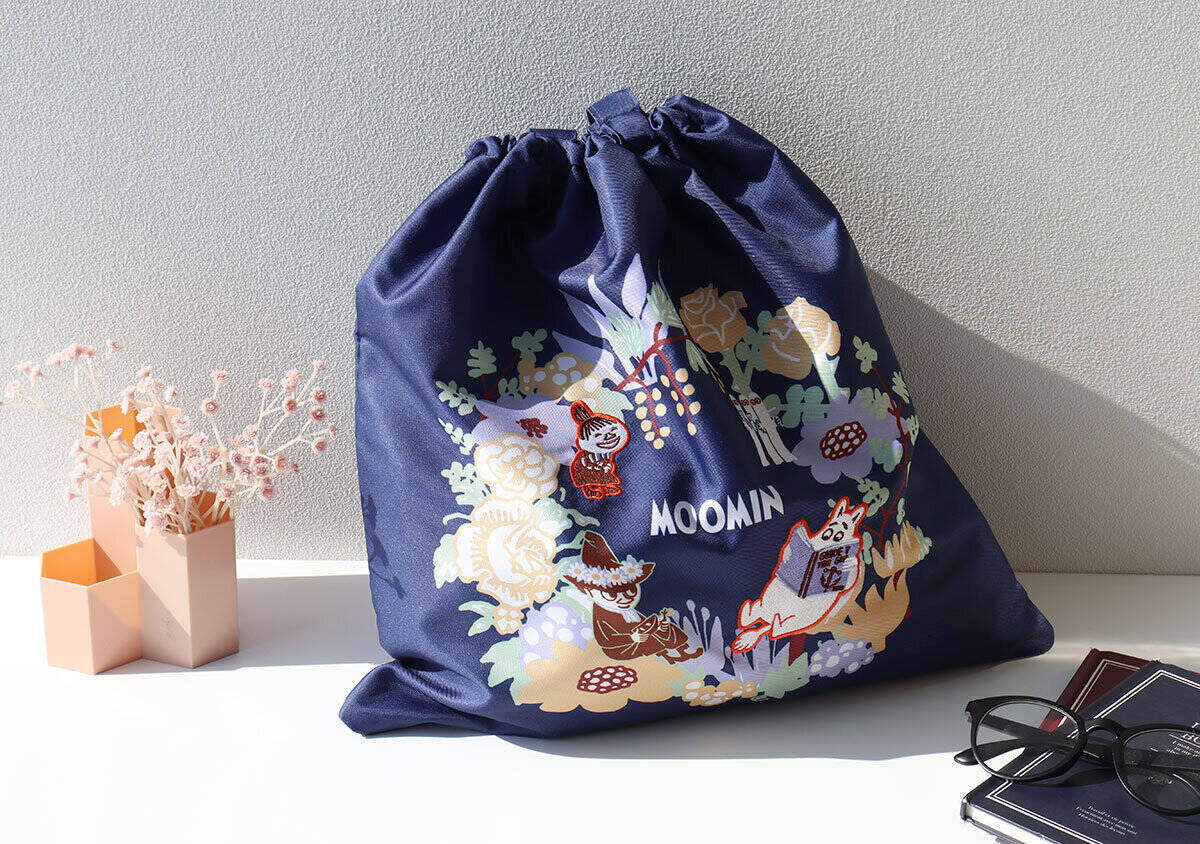 大人のおしゃれ手帖5月号の付録が大当たり！豪華で可愛い♡ムーミンの巾着トート＆レンゲセット