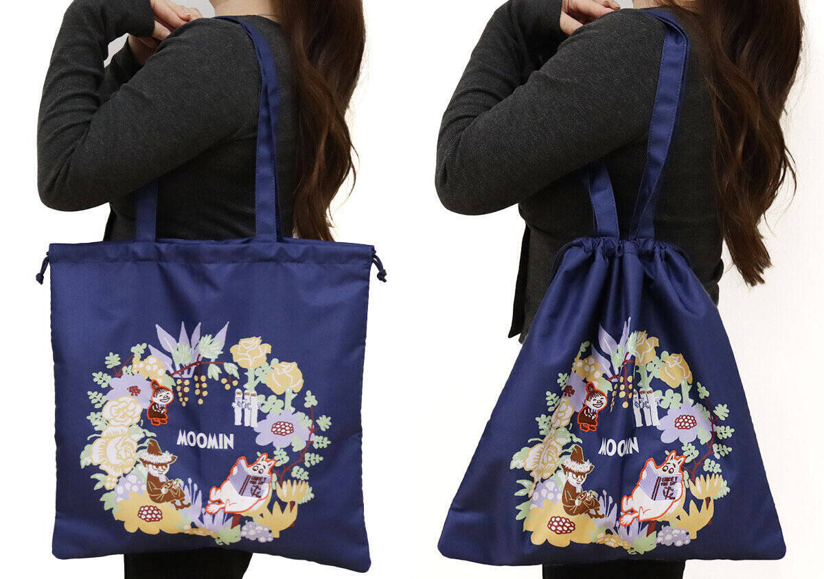 大人のおしゃれ手帖5月号の付録が大当たり！豪華で可愛い♡ムーミンの巾着トート＆レンゲセット