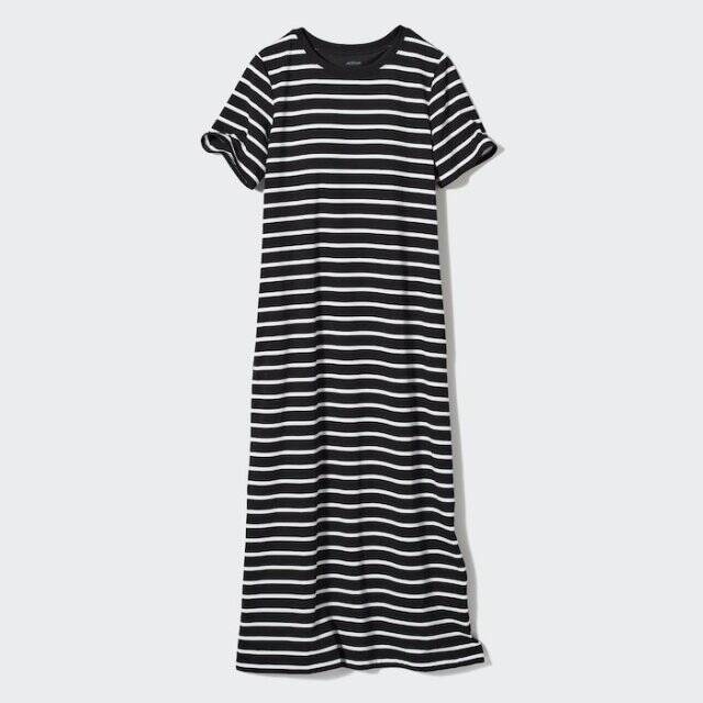 ユニクロの新作ワンピが大人コーデの1軍入り間違いなし！美シルエットなのに超ラクチン♡