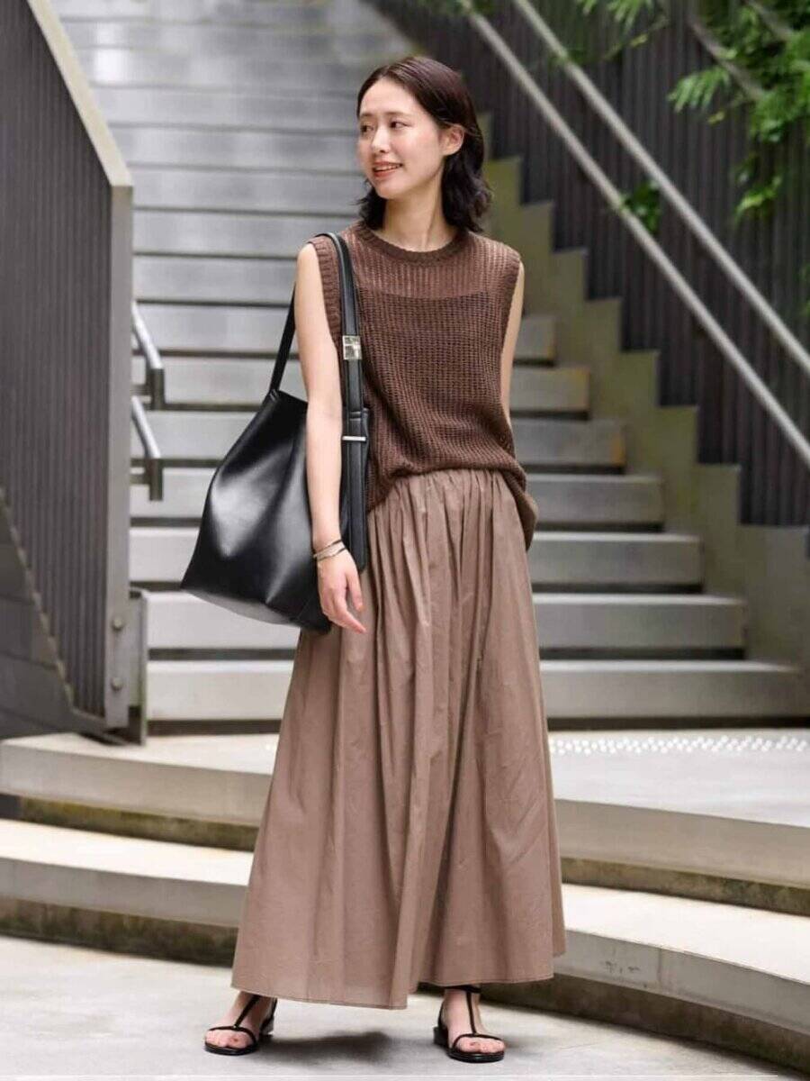 夏のおしゃれは「ブラウン」が今っぽい♡真似するだけで断トツに垢抜ける！着こなしのコツ