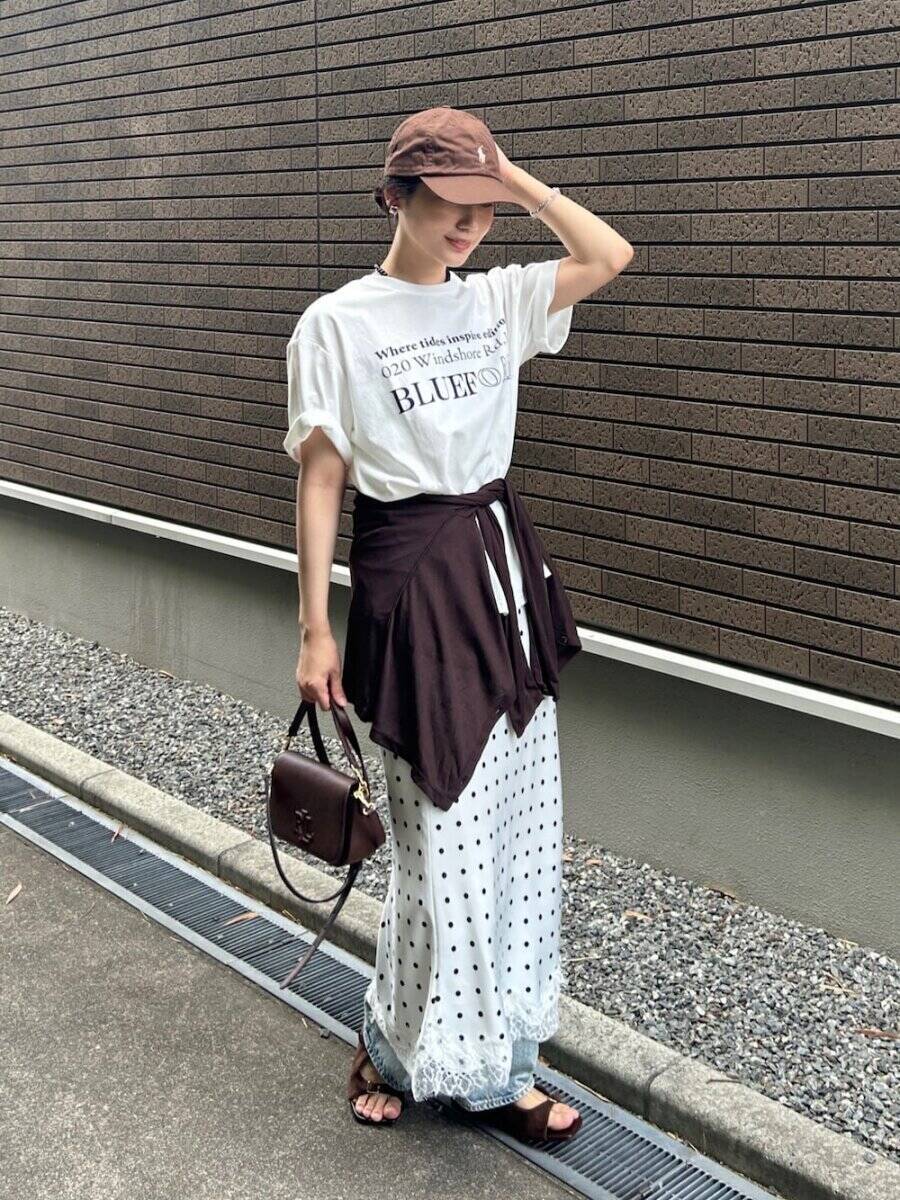 おしゃれな大人はこんなロゴTシャツを選んでる！手抜きに見せず垢抜ける！夏のお手本コーデ5選