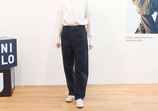 ユニクロに体型カバー効果ハンパないパンツが爆誕！脚長＆細見え♡大人に推したい神デニム