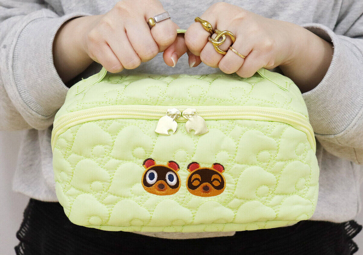 可愛いだけじゃない！「あつ森」付録の大容量ポーチがガバッと開いて使いやすさもパーフェクト♡